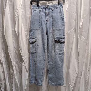 C4 Good Jeans Barrel Pull on Jeans Sz 5/21
